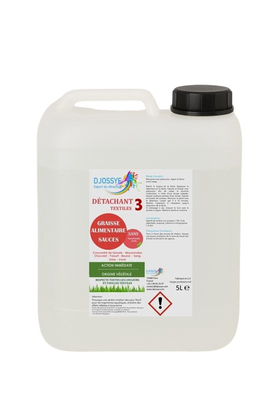 Détachant 3 - Taches d'enzymes - Écologique