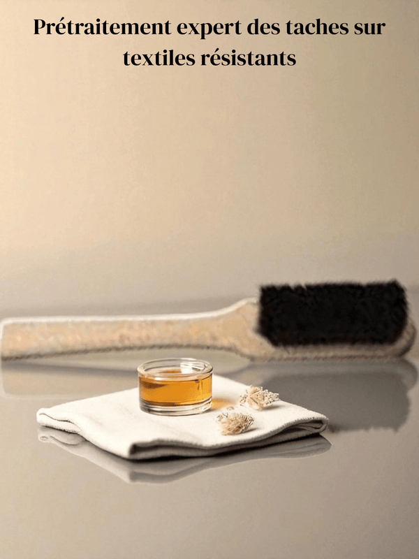 Brosse de détachage douce prétraitrement des taches sur textiles résistant 